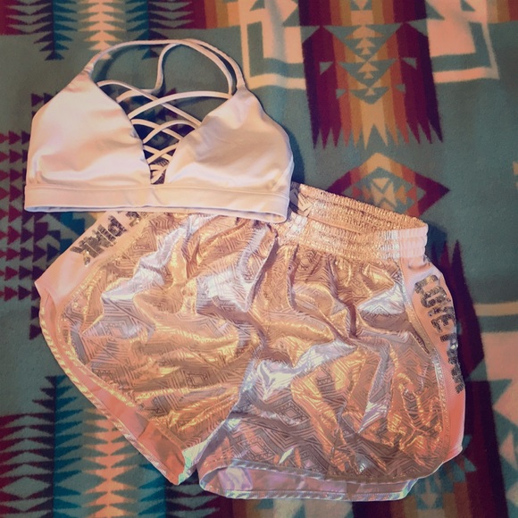 PINK Victoria's Secret Pants - Victoria Secret PINK workout shorts